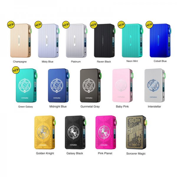 Centaurus M200 Box Mod 200W Lost Vape (colore Galaxy Black)